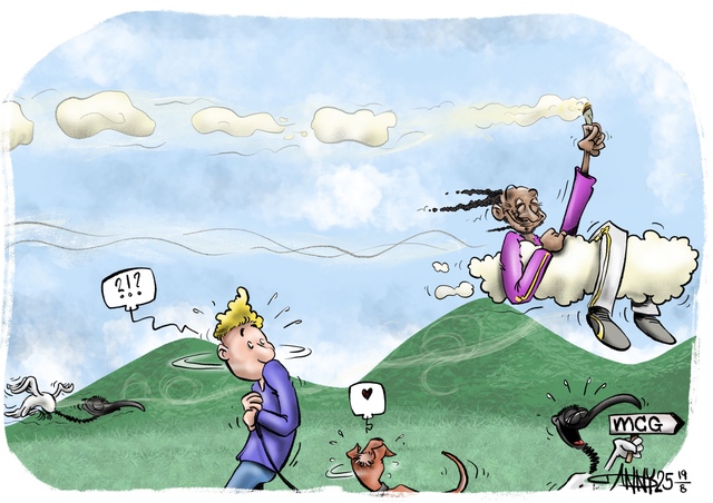 CARTOON: Snoop peek