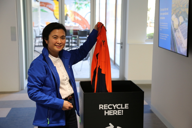 Yarra Valley Water gives uniforms a second life