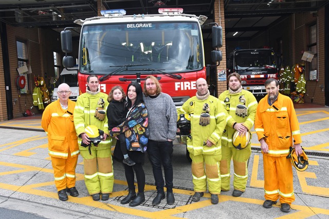 Pizza, fire trucks, and community love at Belgrave