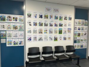 Belgrave Police colouring entries open
