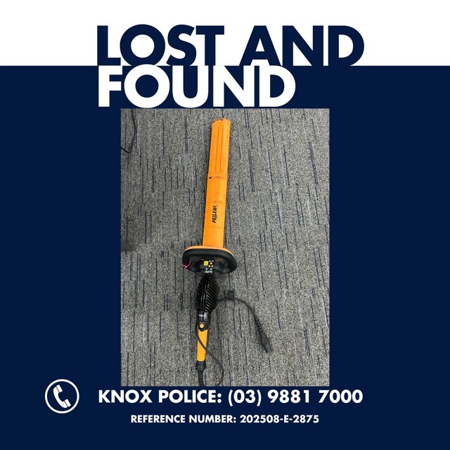 Knox Police seek trimmer owner