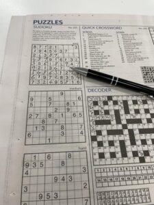 Brain games for seniors at Knox