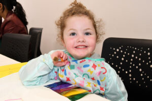 Craft time at Emerald Library